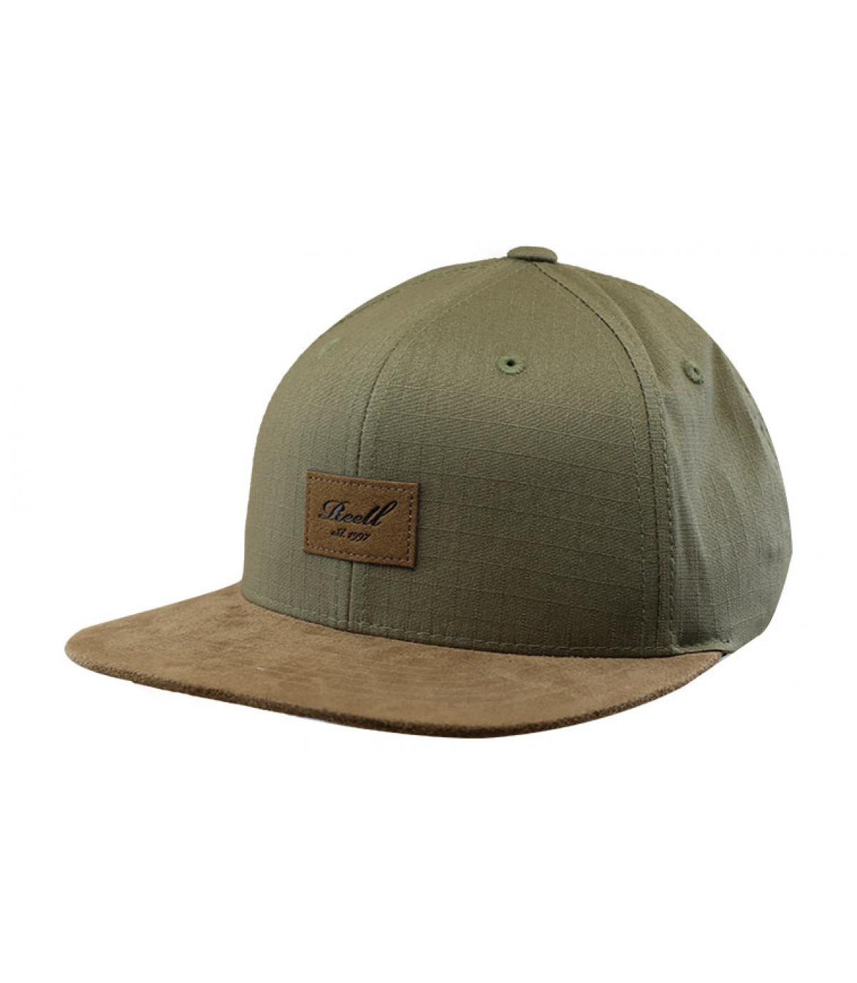 Reell snapback green suede Suede Cap military olive Reell Headict